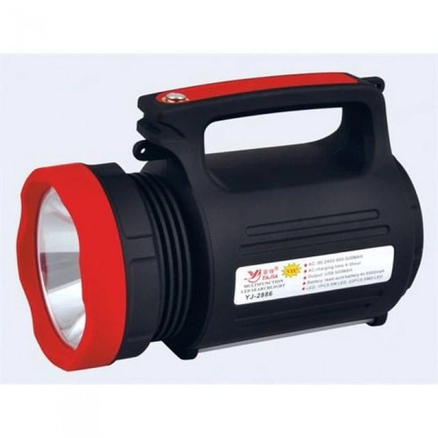 Фонарь-прожектор Yajia YJ-2886 5W + 22 SMD