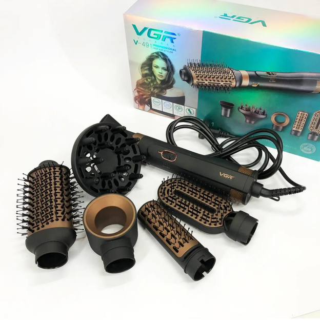Фен-щетка VGR V-491 6в1