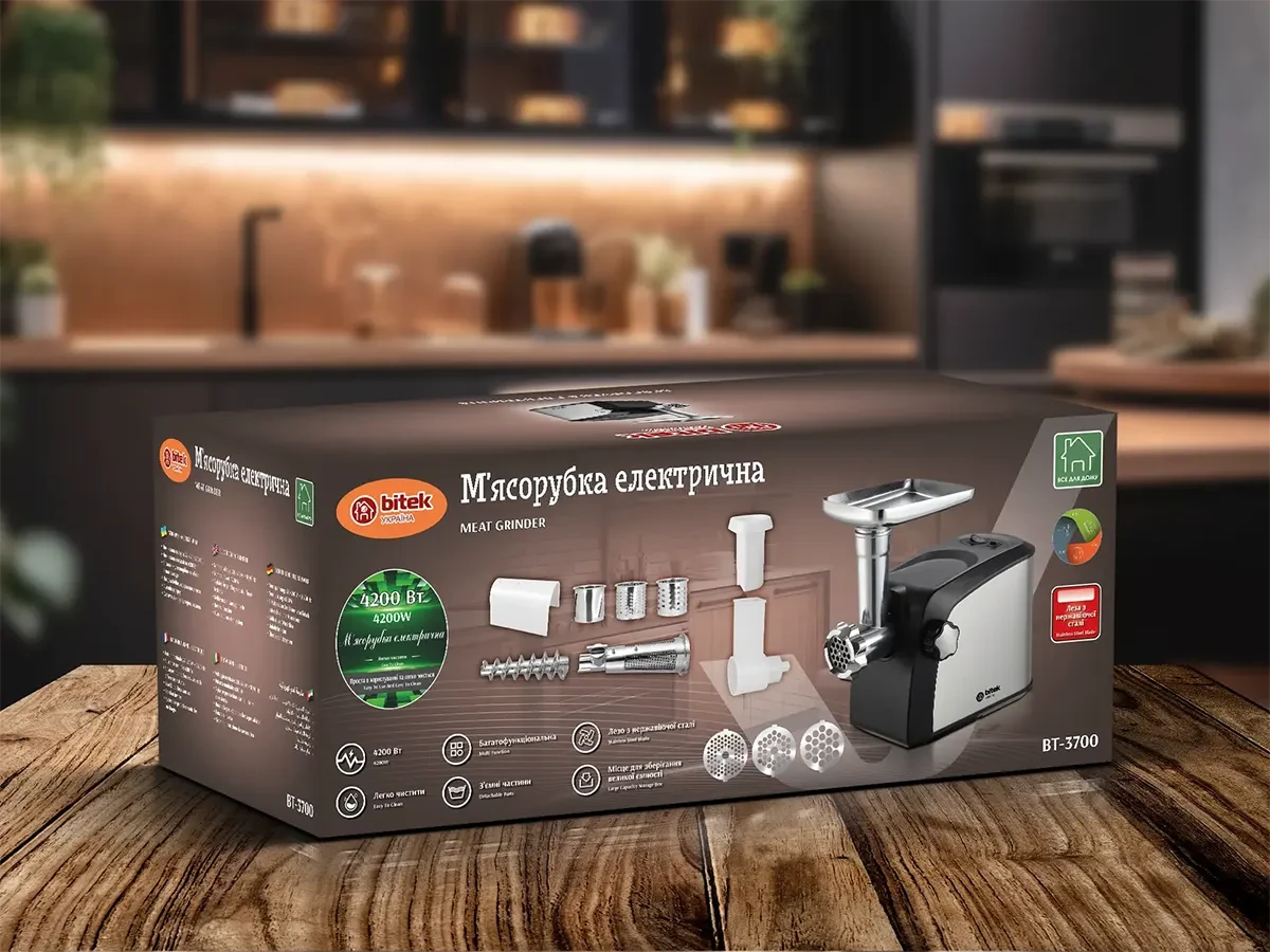 Электромясорубка BITEK BT-3700