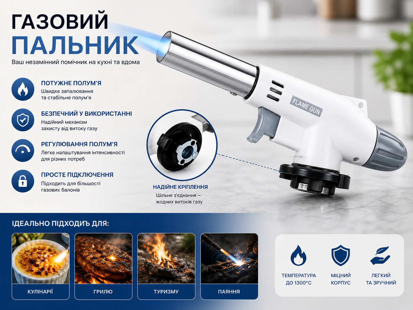Газовий пальник купити Україна