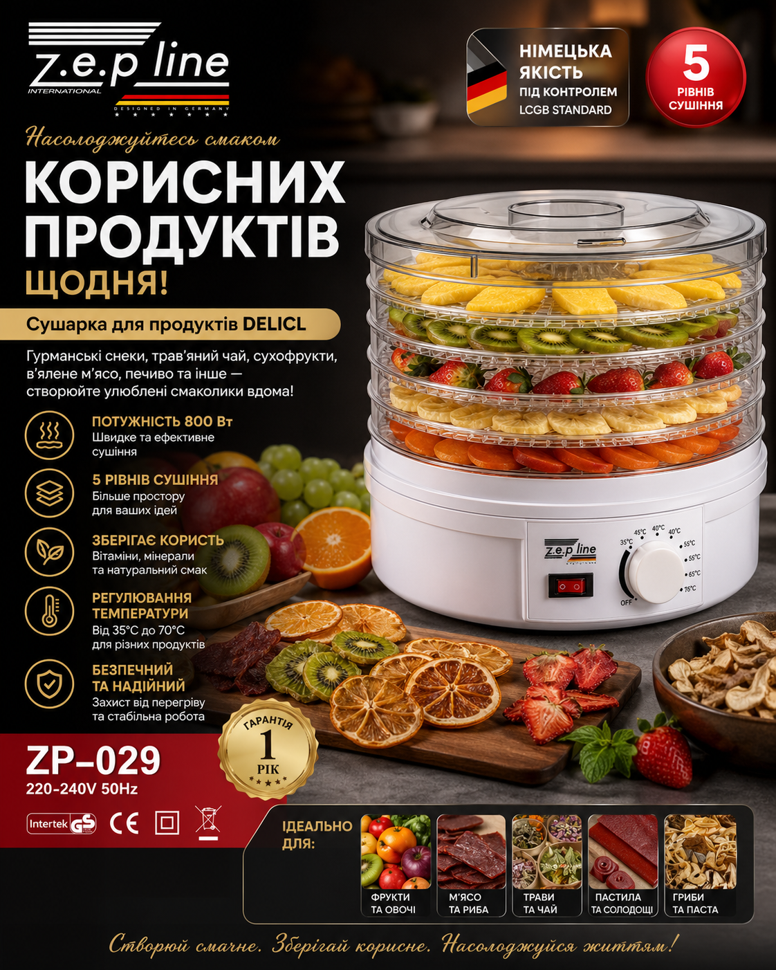 Сушилка для фруктов купить Украина