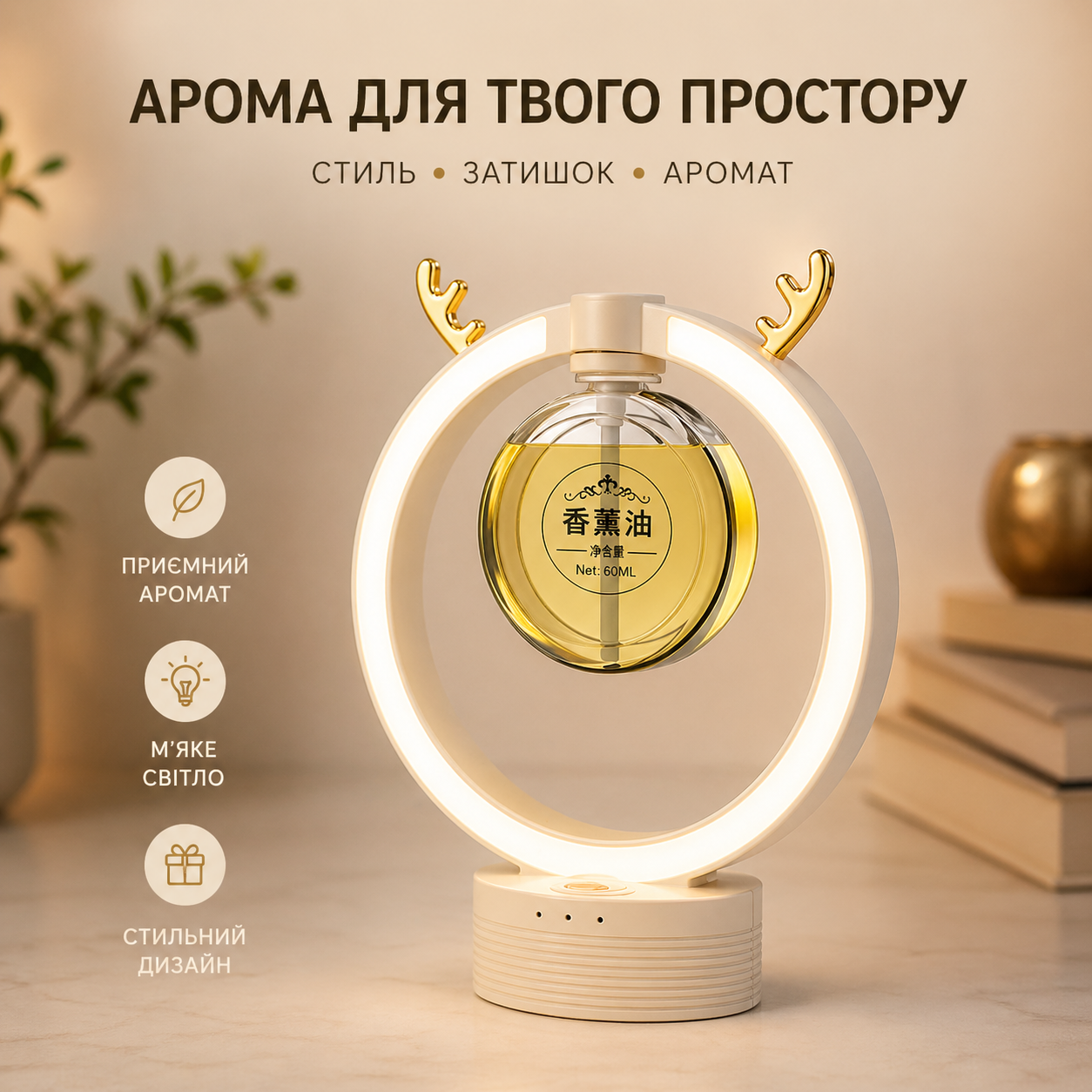 Аромадифузор зволожувач