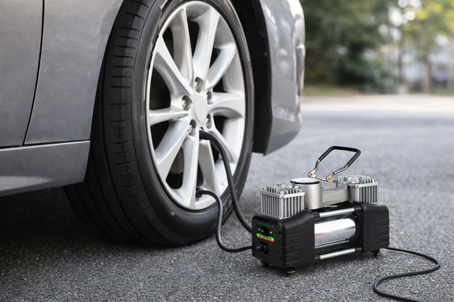 Автомобільний компресор Air Compressor 628-4x4