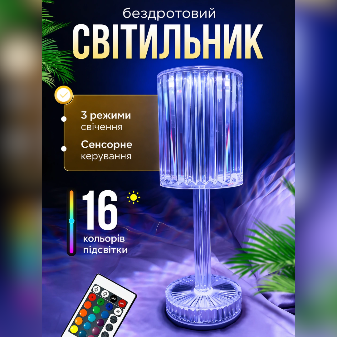 LED світильник з Bluetooth та RGB