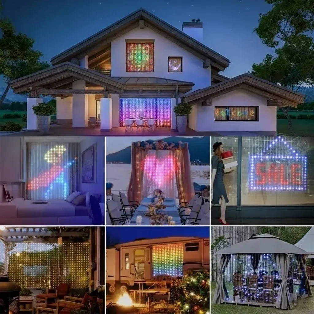 Комплектація SMART RGB гірлянди-штори